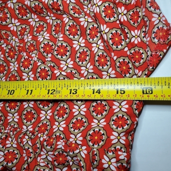 Molly Braken Red Maxi Dres Sz M - Picture 13 of 13